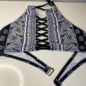 Bikini halter top